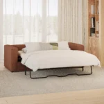 Riley 84_ Sofa Bed - Napa Rust