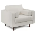 Sven 42_ Tufted Lounge Chair - Biscuit Cream