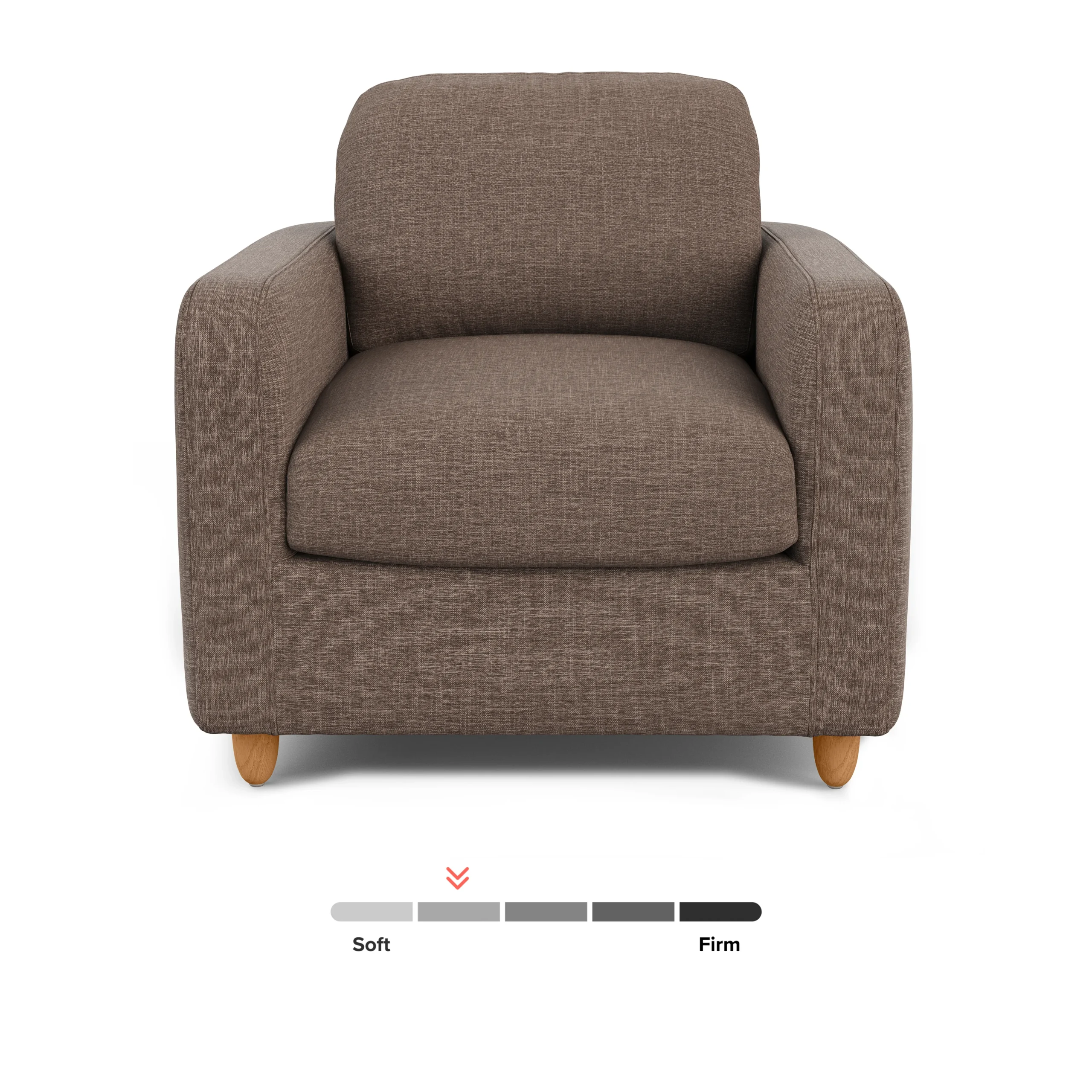Vati 37_ Lounge Chair - Honey Oak and Buckler Brown - Image 9