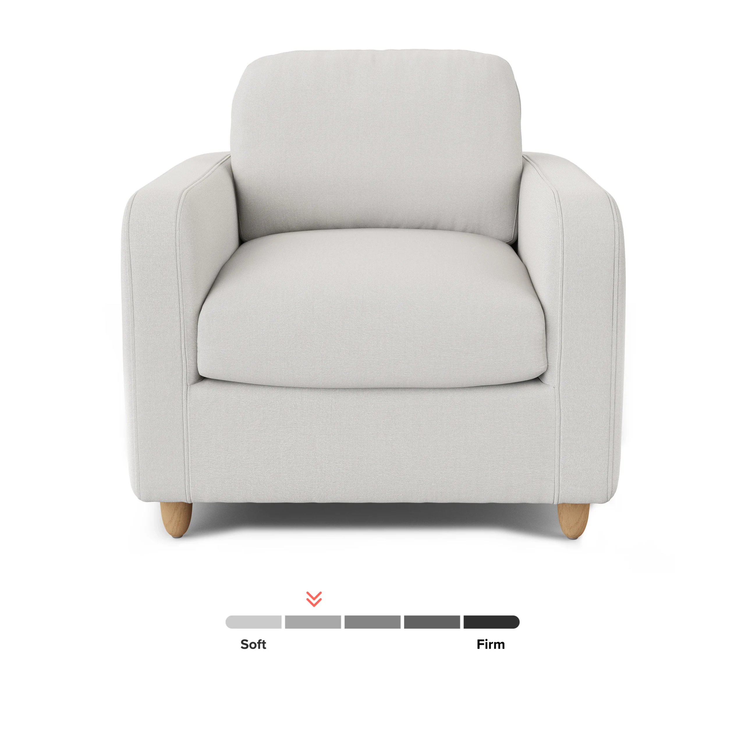 Vati 37_ Lounge Chair - Natural Oak and Buckler Ivory - Image 9