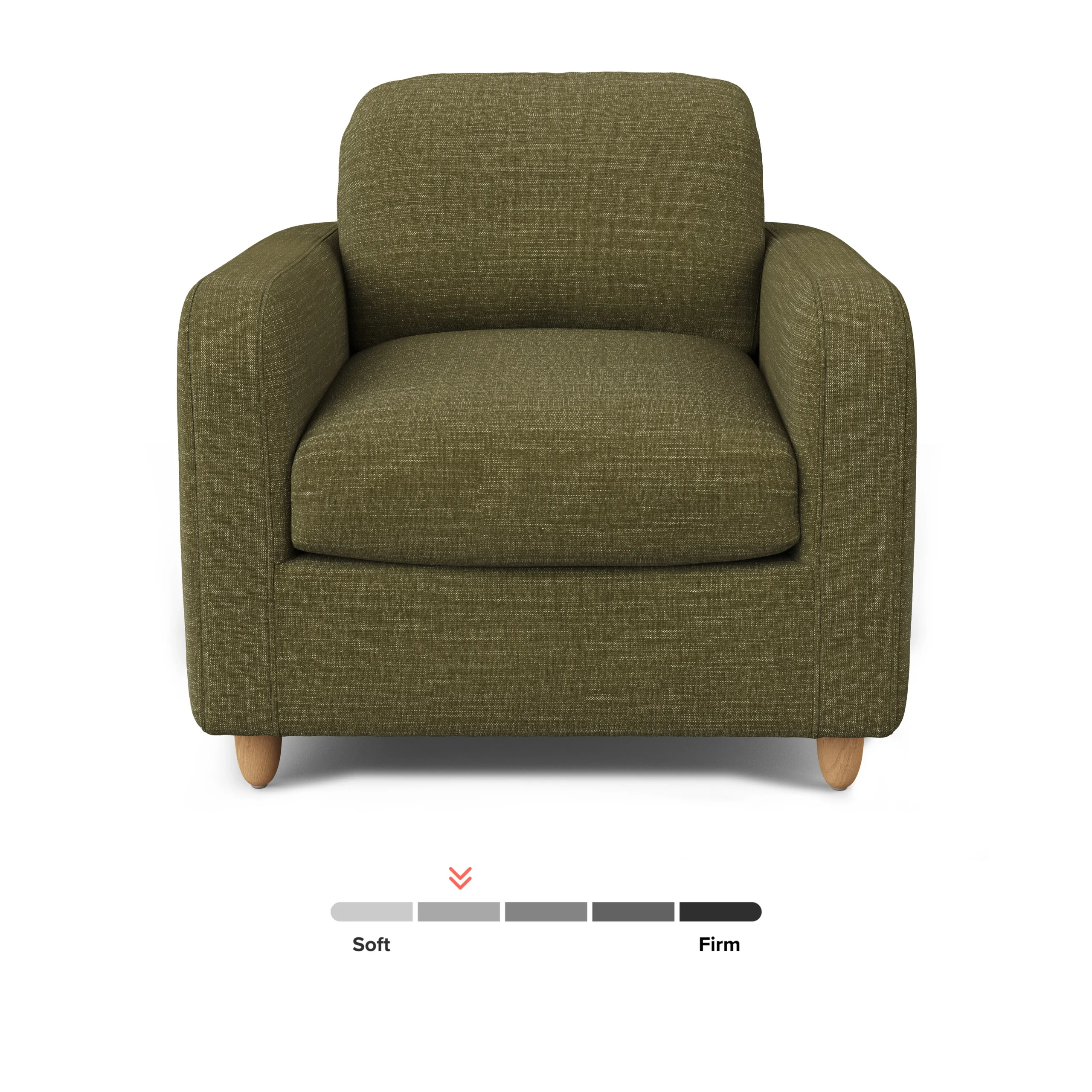 Vati 37_ Lounge Chair - Natural Oak and Napa Moss - Image 10