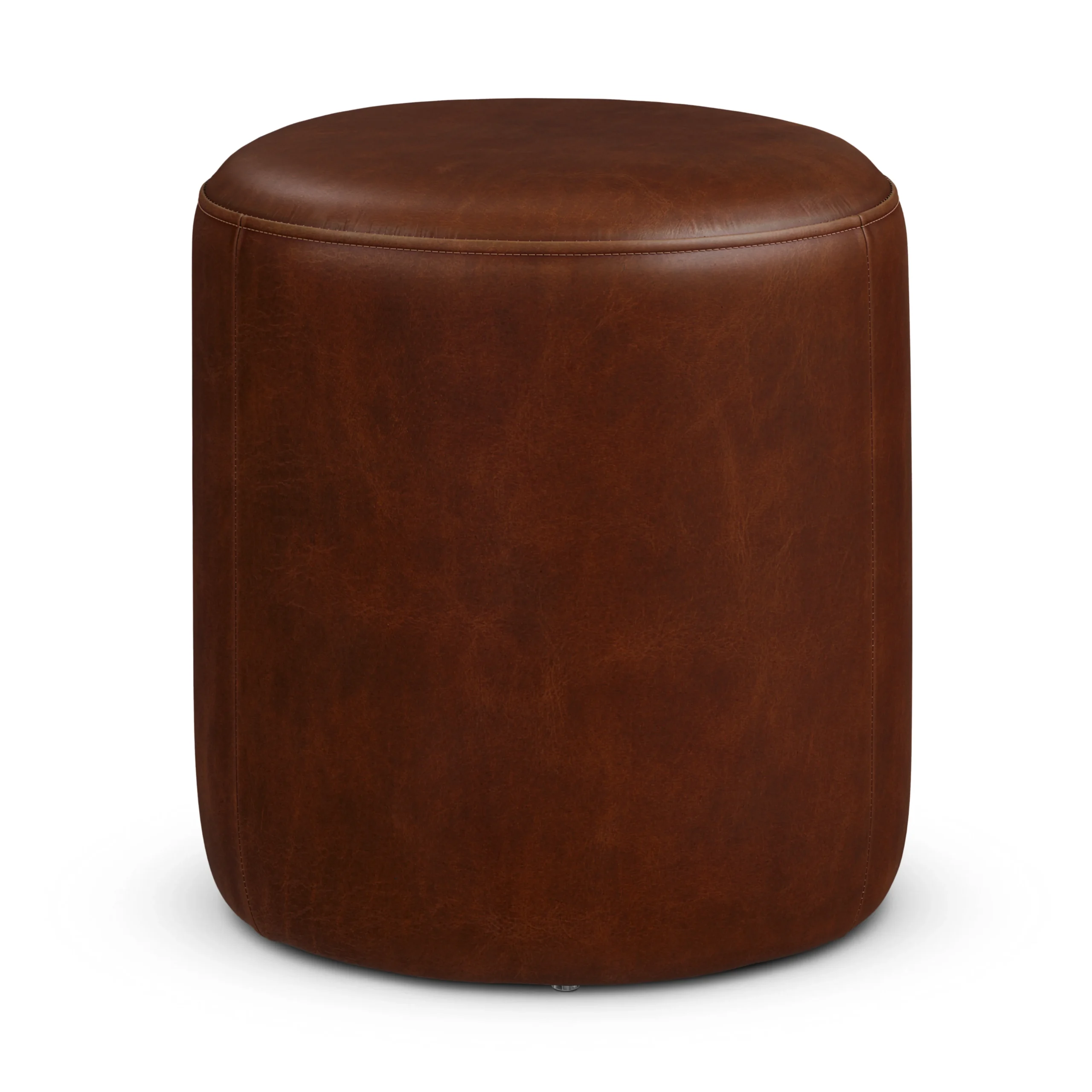 Cilo 16_ Leather Ottoman - Indiana Brown - Image 8