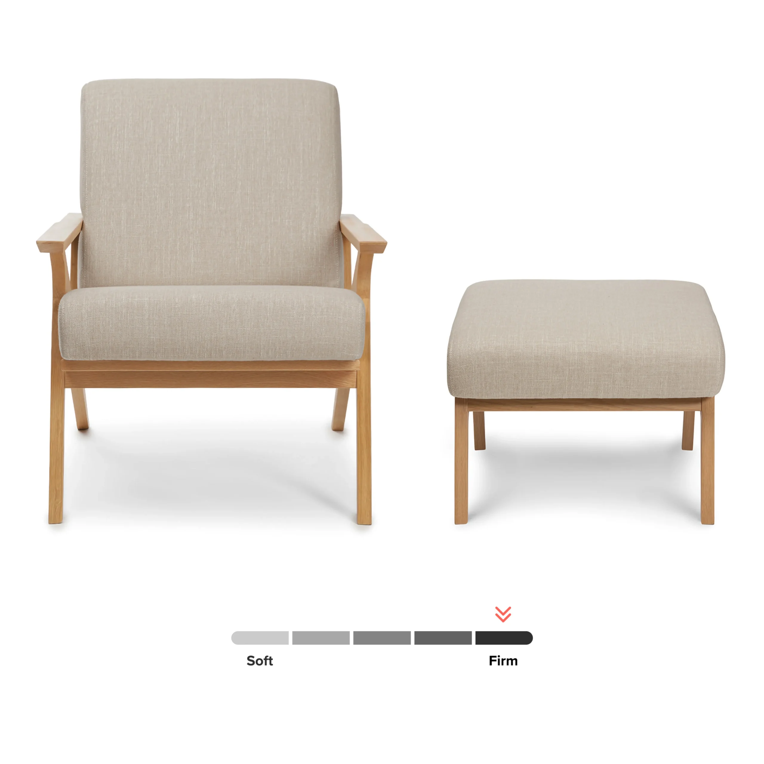Otio 26_ Lounge Set - Oak and Welsh Taupe - Image 14