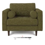 Sven 42_ Tufted Lounge Chair - Napa Moss