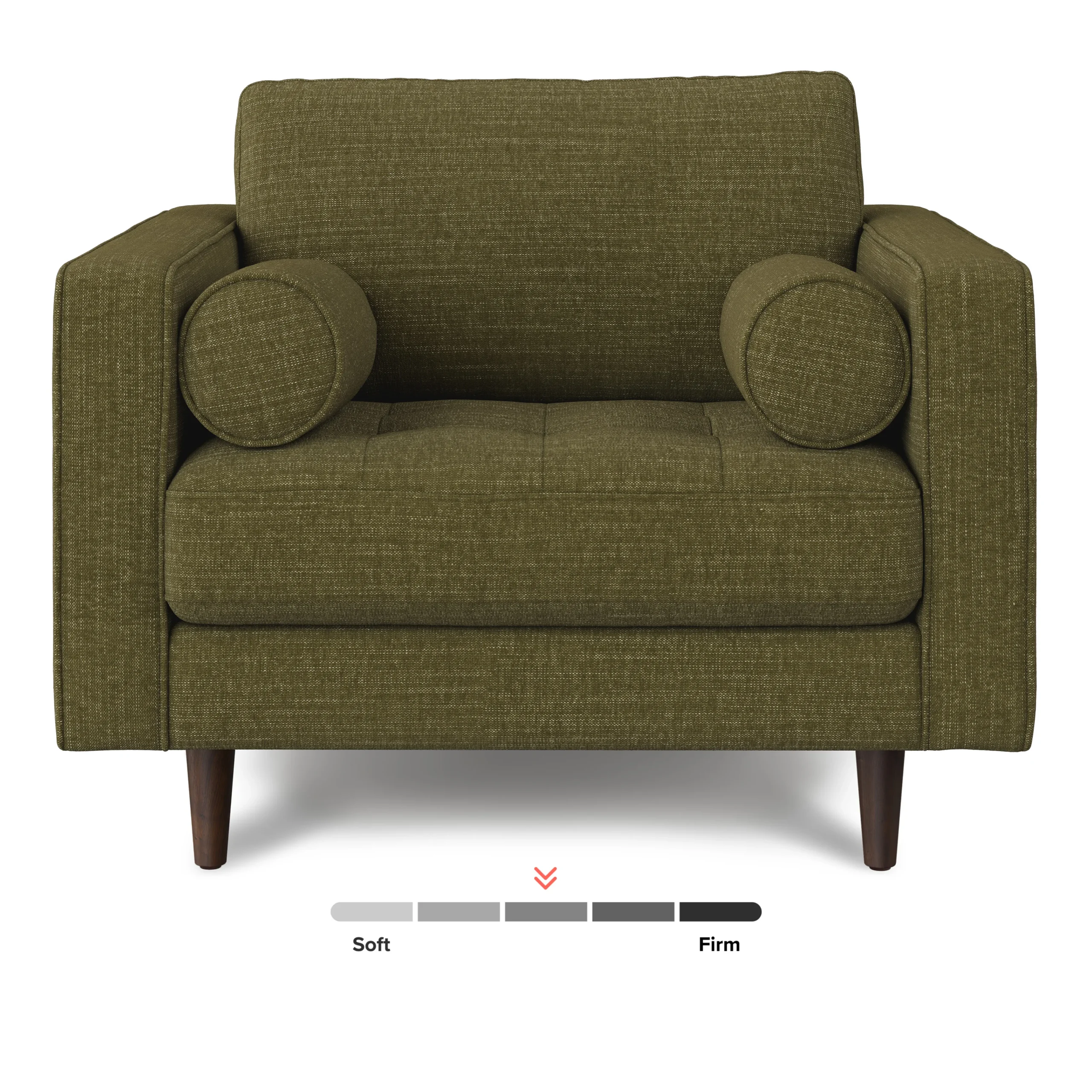 Sven 42_ Tufted Lounge Chair - Napa Moss - Image 11
