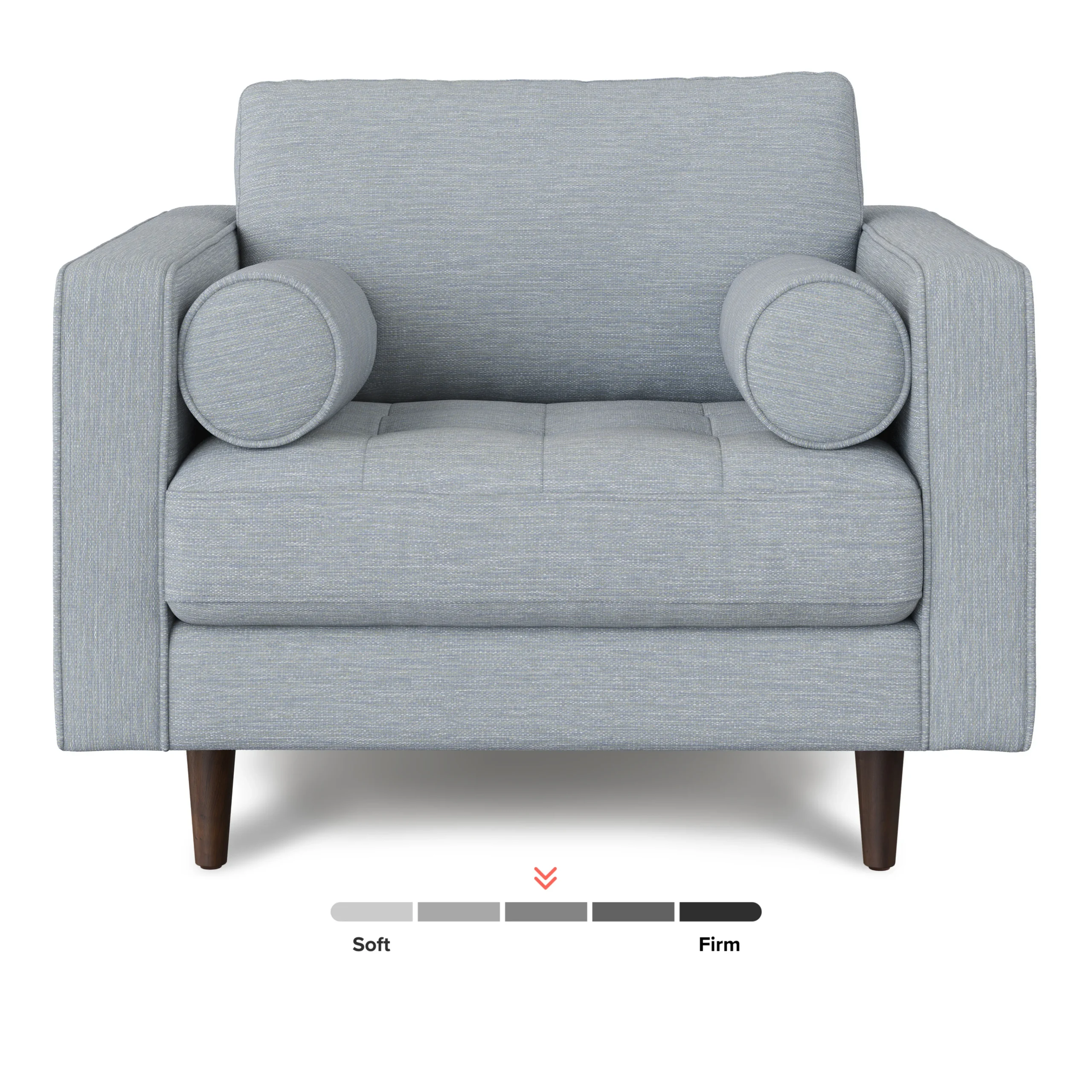 Sven 42_ Tufted Lounge Chair - Silver Light Blue - Image 11