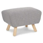 Gabriola 23_ Ottoman - Dover Gray Bouclé