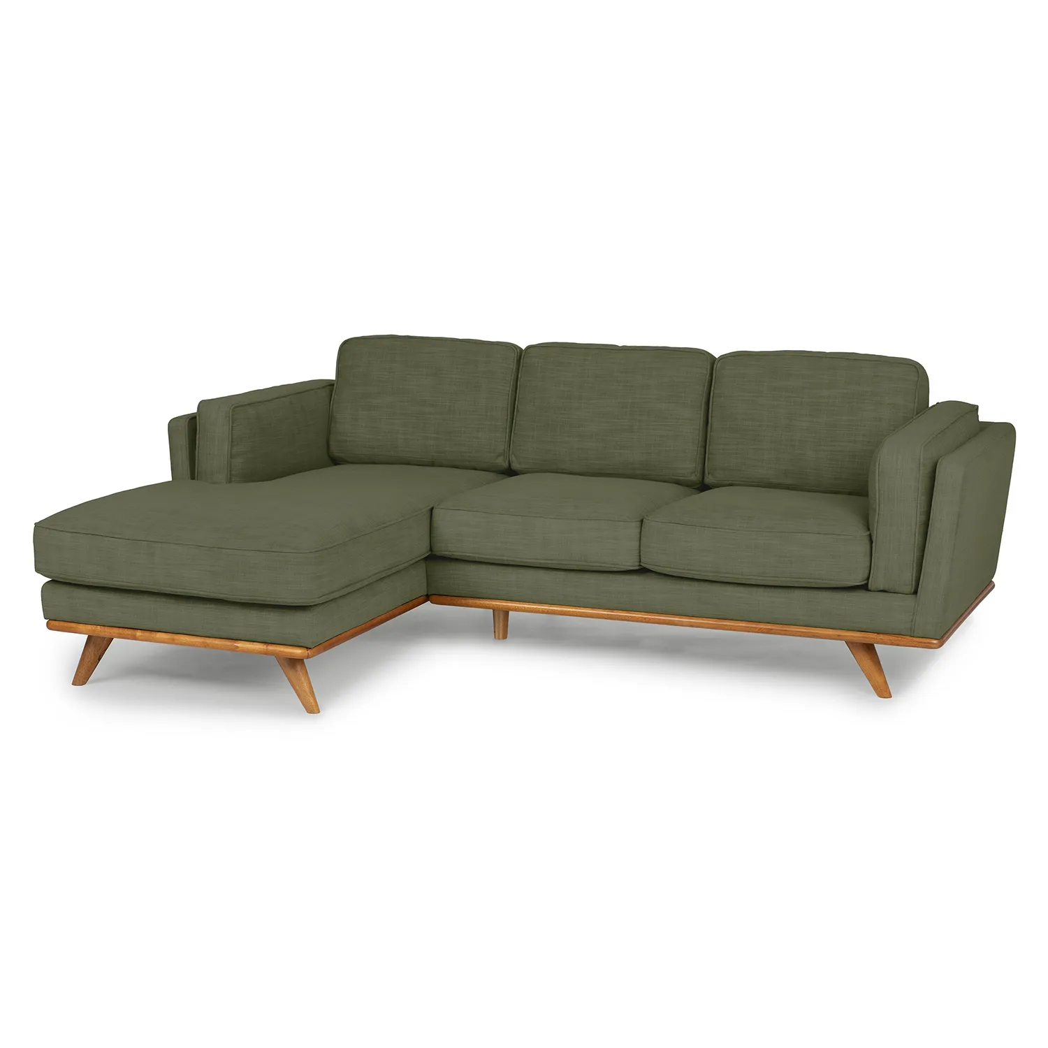 Timber 93_ Left Sectional - Olio Green - Image 3