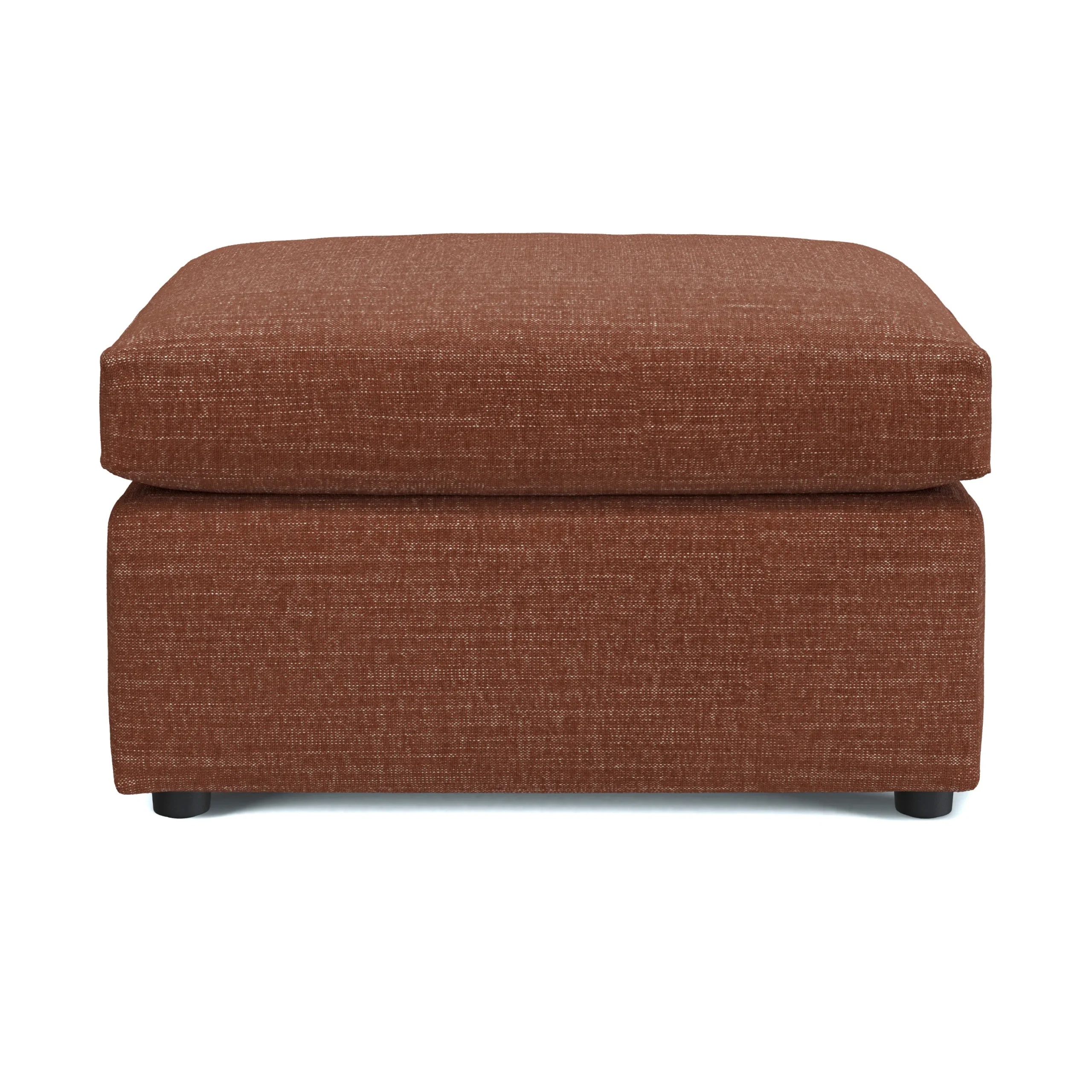 Landry 28_ Ottoman - Napa Rust - Image 3