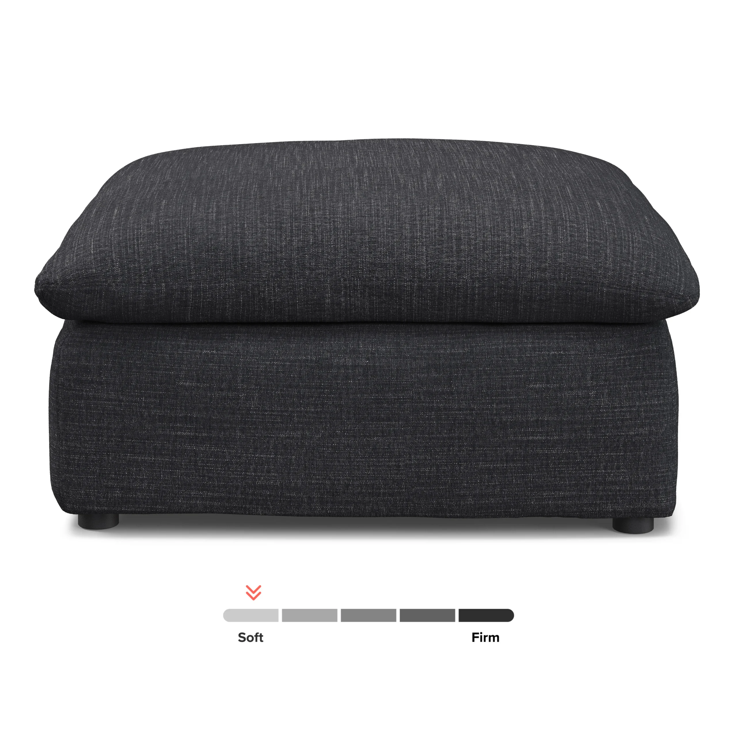 Leigh 41_ Ottoman - Napa Charcoal - Image 3
