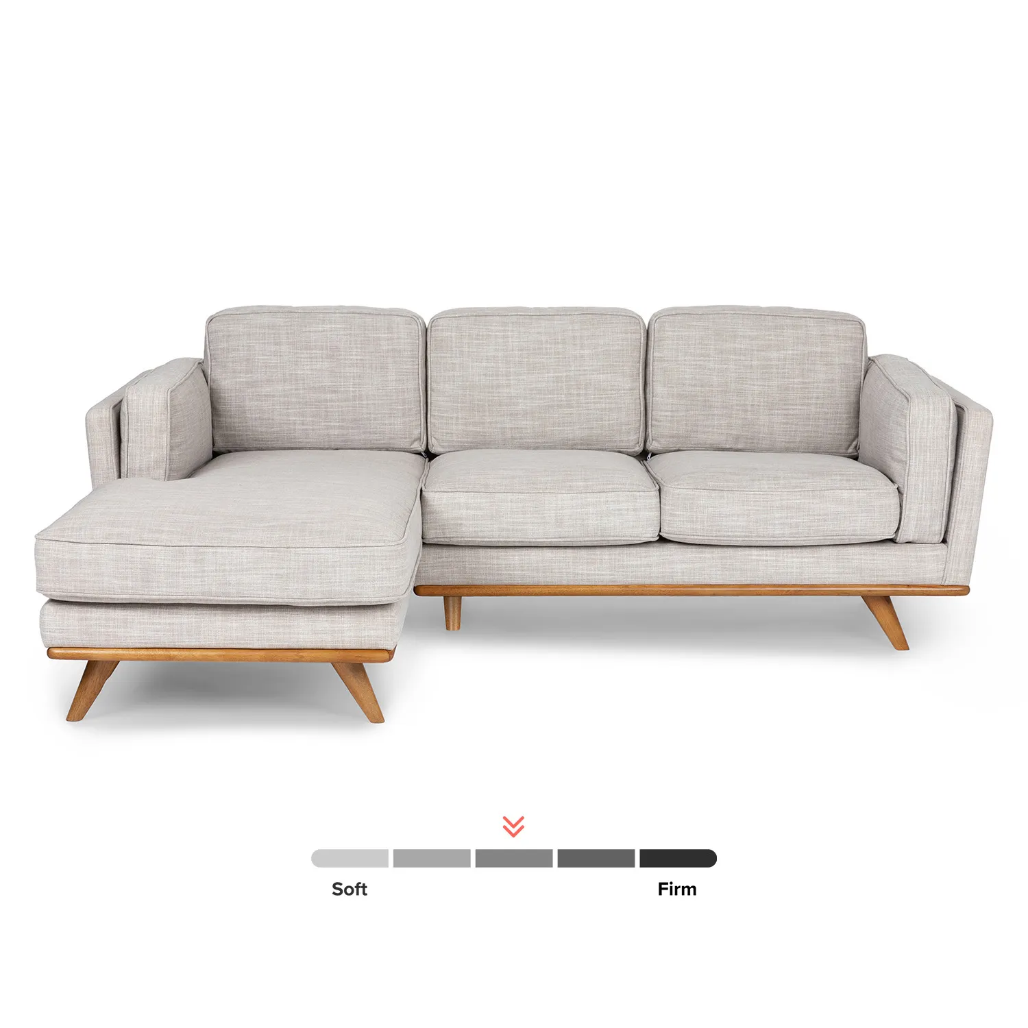 Timber 93_ Left Sectional - Rain Cloud Gray - Image 3
