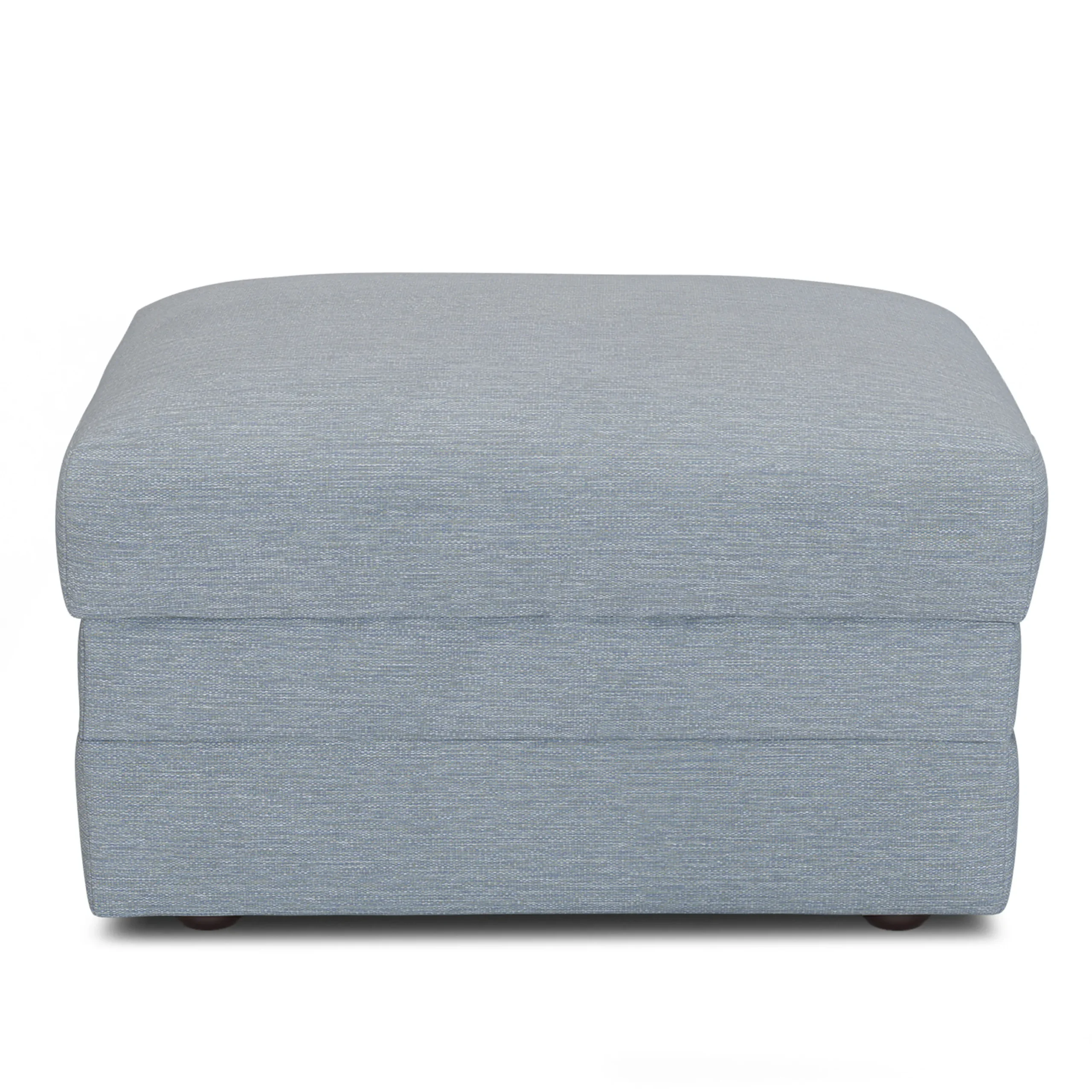 Riley 28_ Ottoman - Silver Light Blue - Image 9