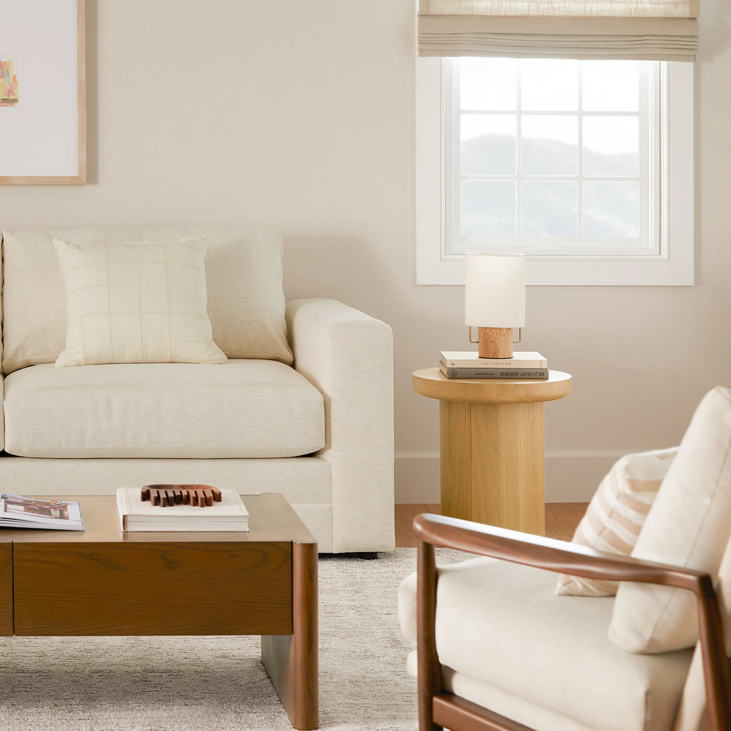 Riley 28_ Ottoman - Napa White - Image 10
