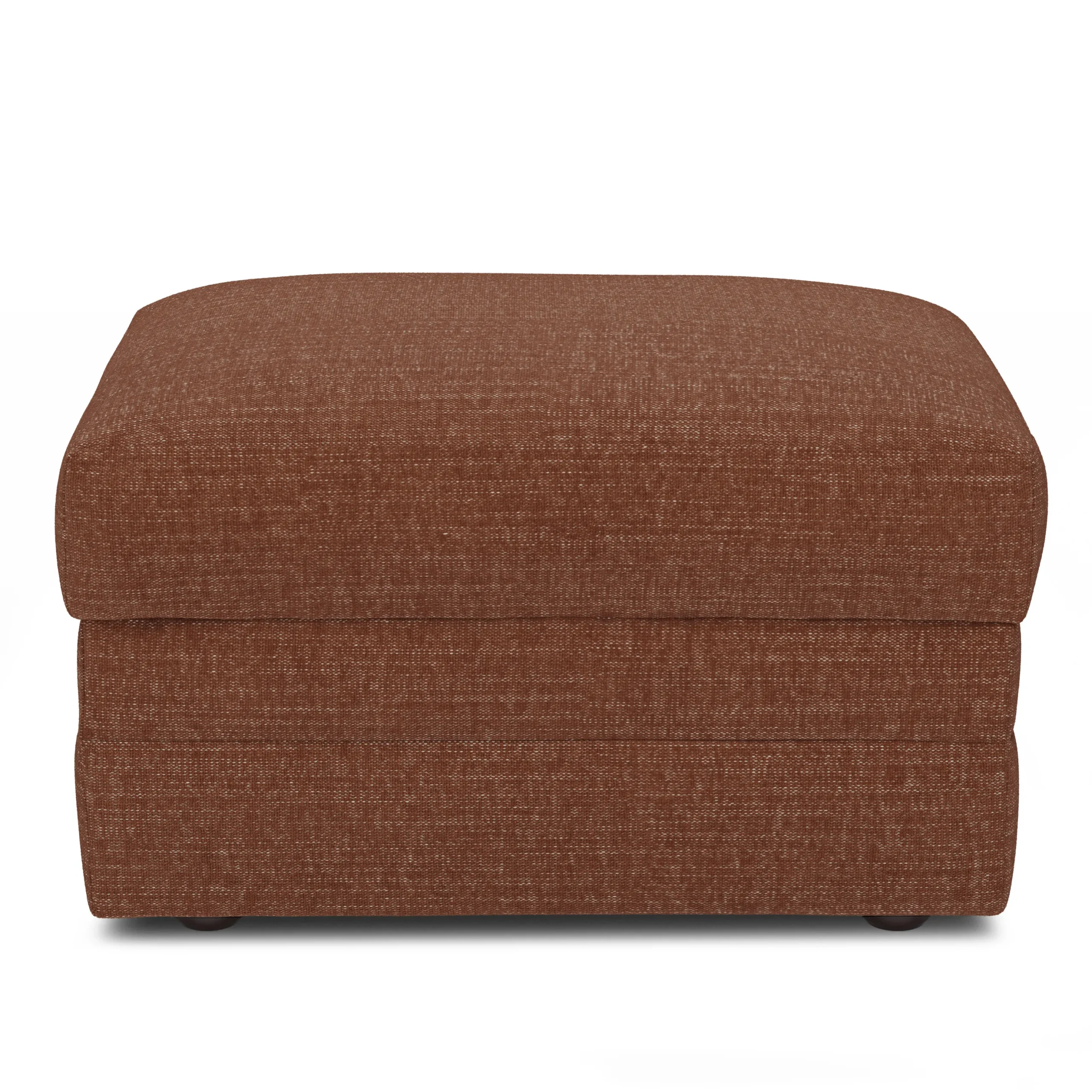 Riley 28_ Ottoman - Napa Rust - Image 9