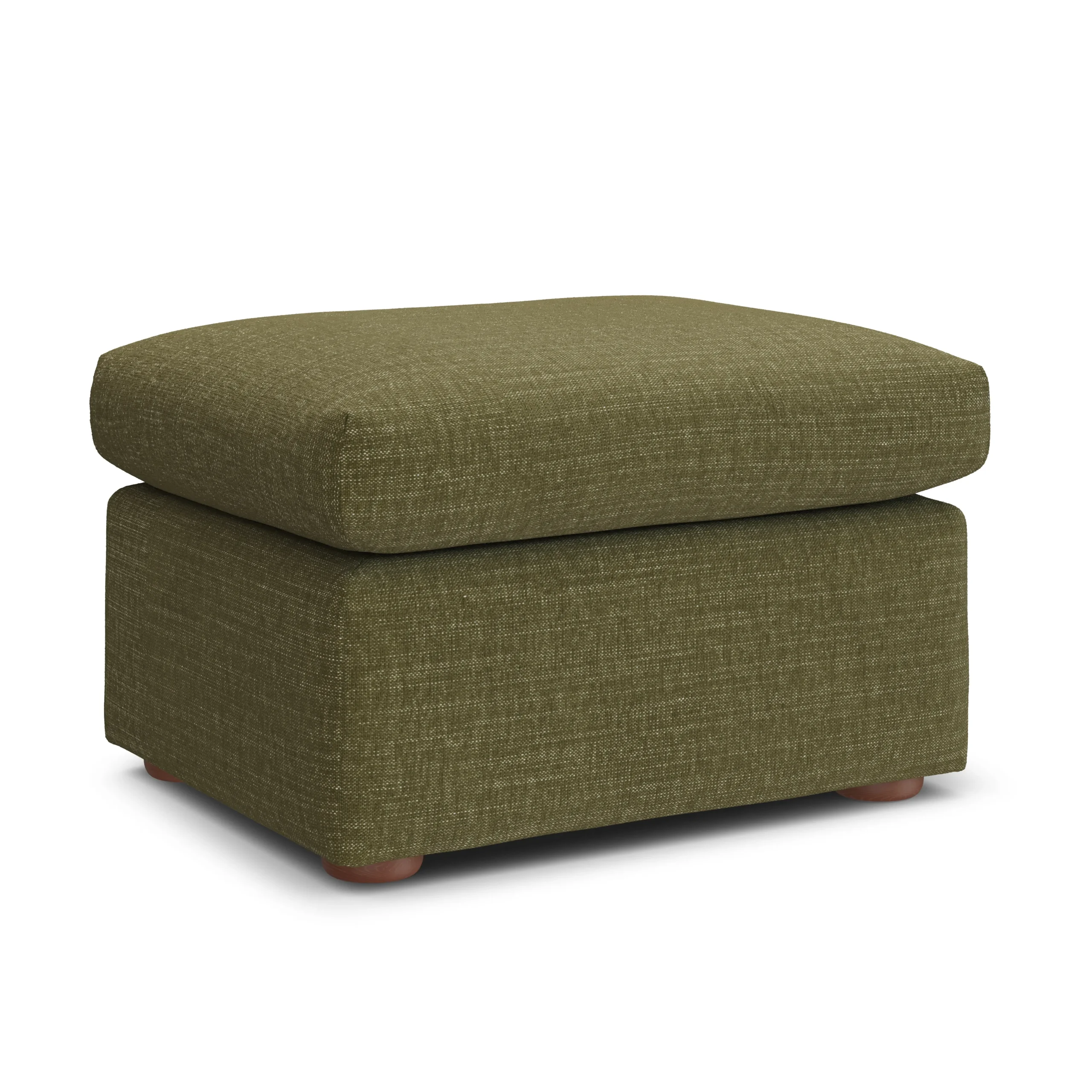 Marina 28.5_ Ottoman - Napa Moss - Image 4