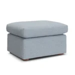 Marina 28.5_ Ottoman - Silver Light Blue