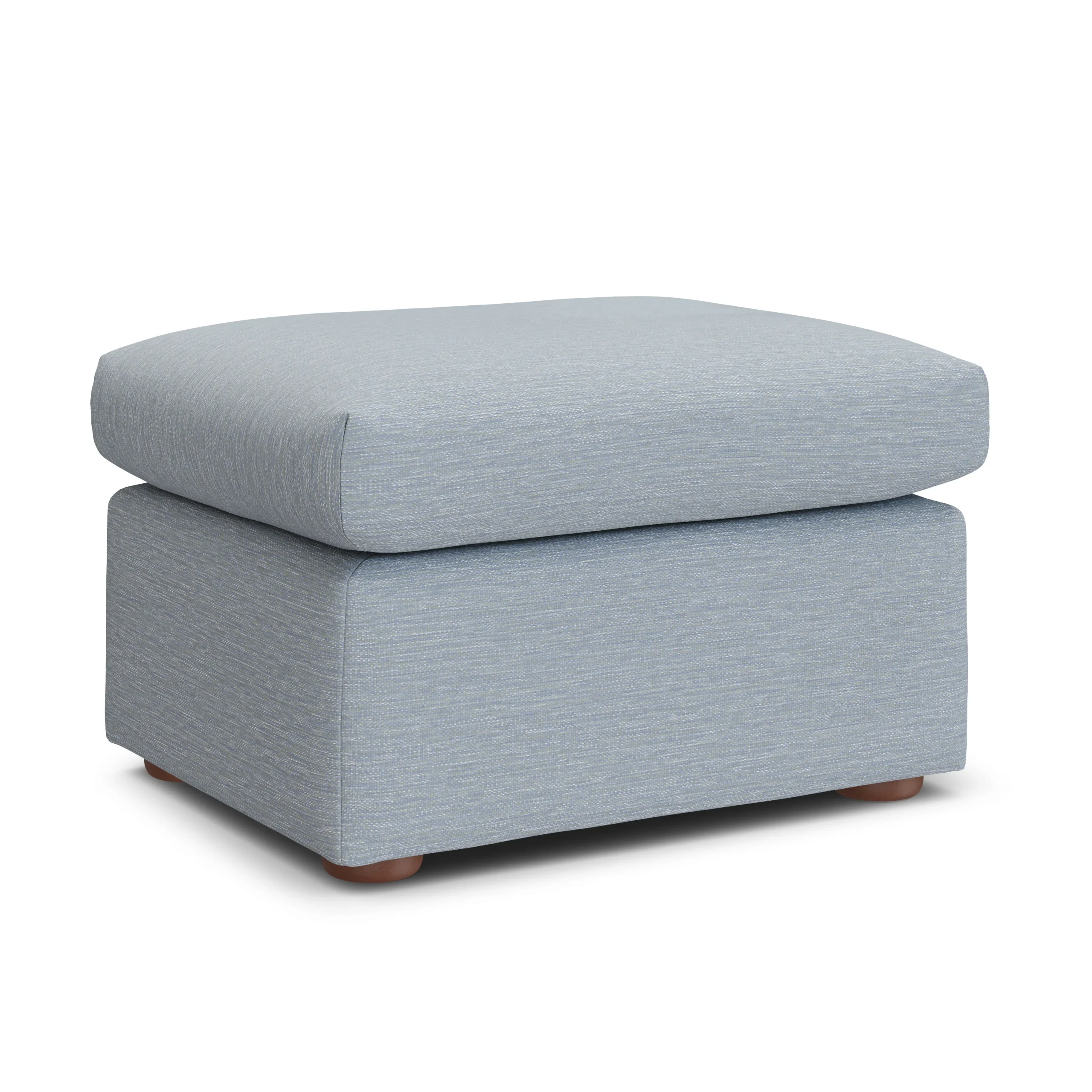 Marina 28.5_ Ottoman - Silver Light Blue - Image 3