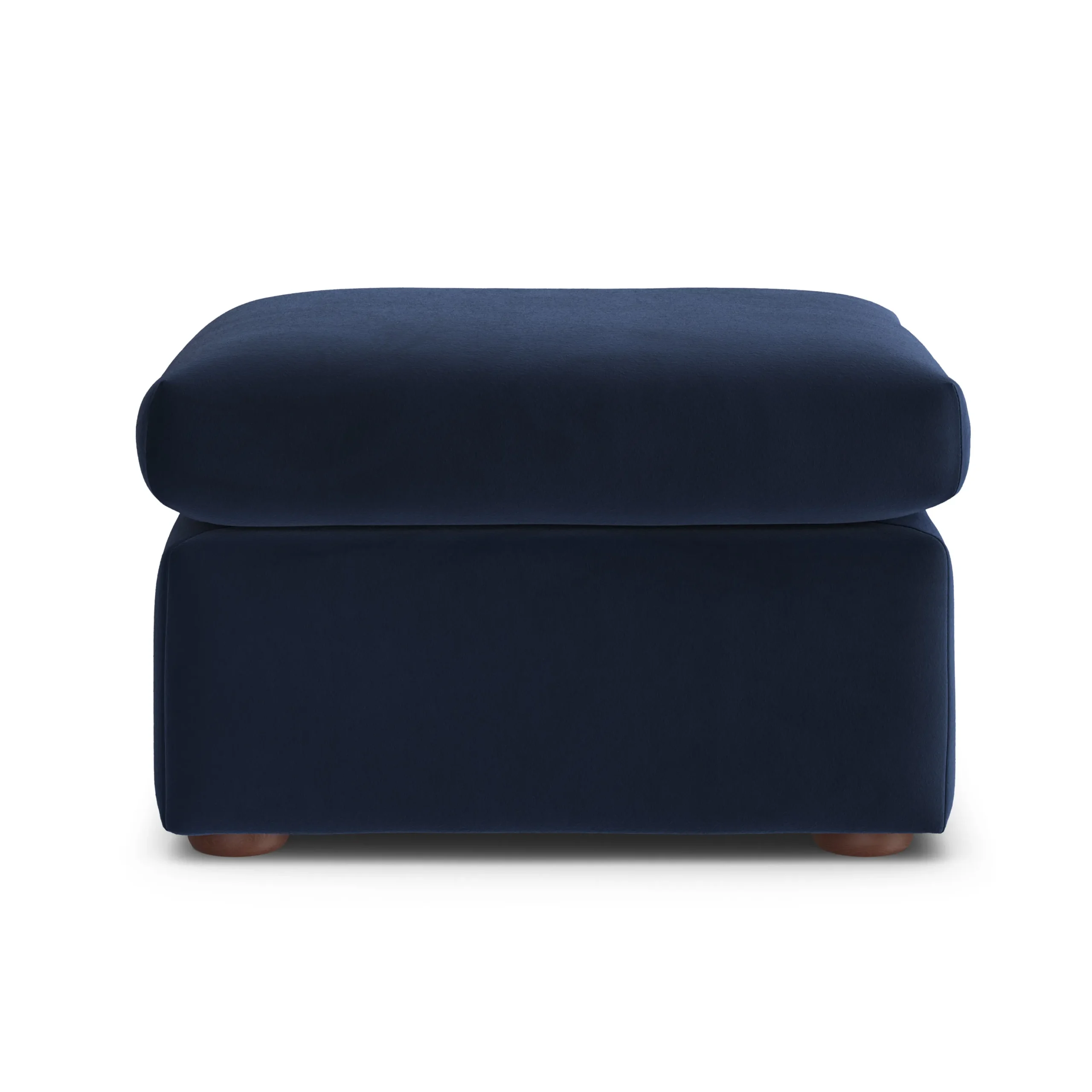 Marina 28.5_ Velvet Ottoman - Hale Ink - Image 3