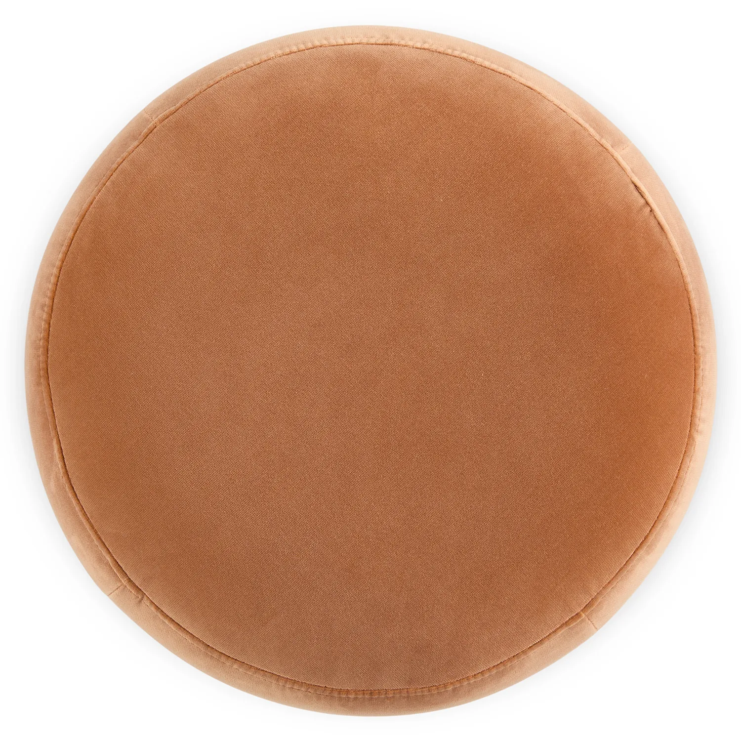 Pica 16_ Velvet Ottoman - Plush Pacific Rust - Image 3