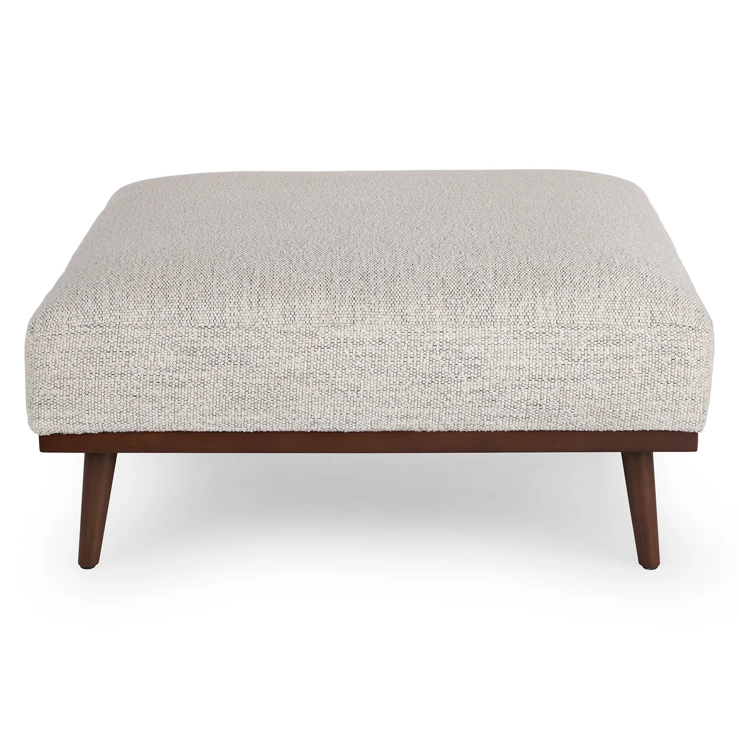 Rhett 38.5_ Ottoman - Pepper Ivory - Image 3