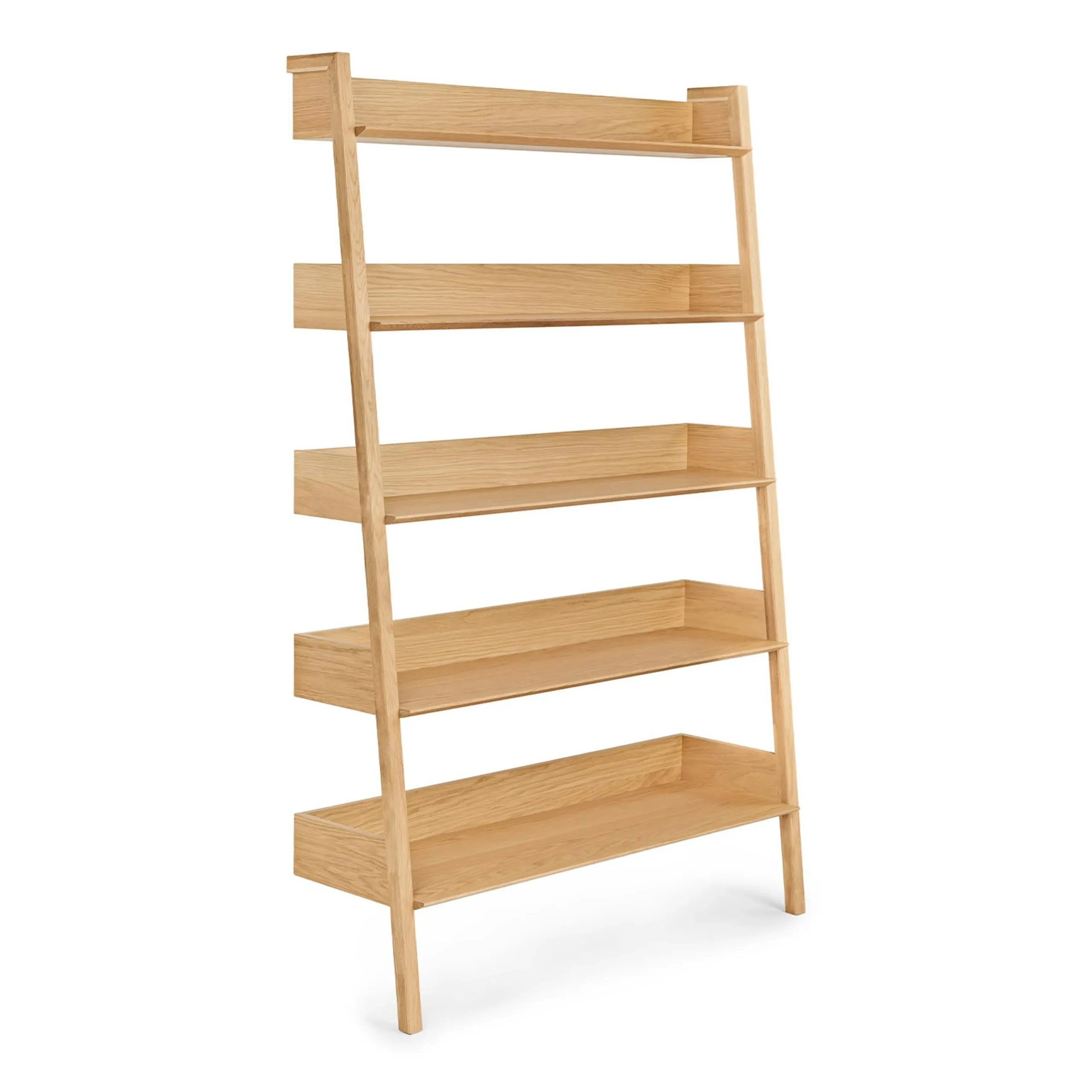 Fantol 51.5_ Shelving Unit, Wide - Natural Oak - Image 3