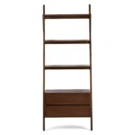 Harles 29.5_ Shelving Unit with Storage - Walnut