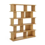 Lafora 53_ Bookcase, Tall - Natural Oak