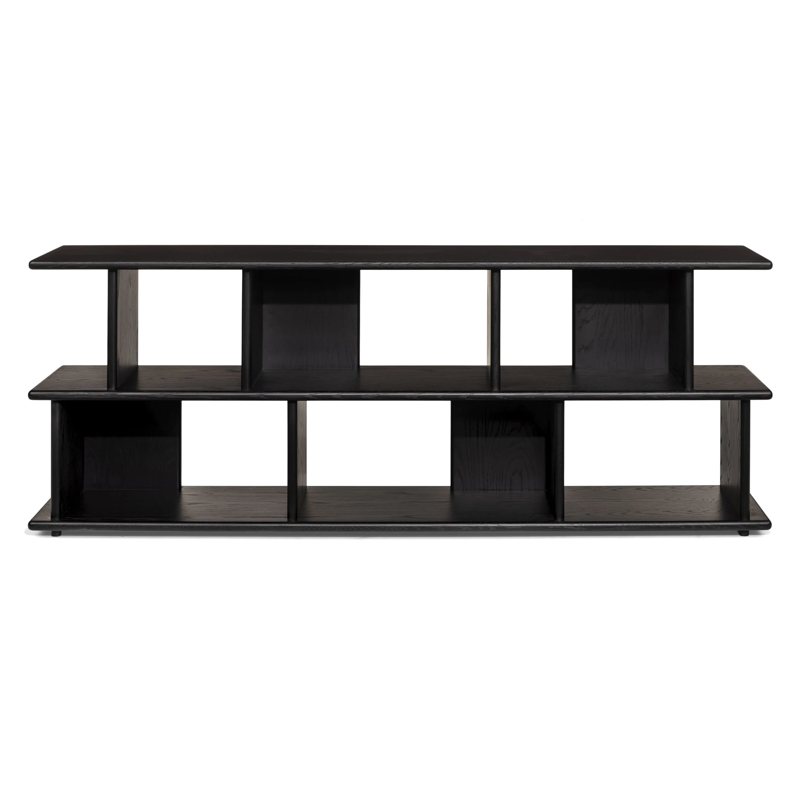 Lafora 72_ Bookcase, Short - Black - Image 3