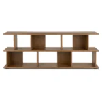 Lafora 72_ Bookcase, Short - Smoked Oak