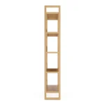 Lilya 39_ Shelving Unit, Wide - White Oak