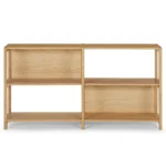Mysen 64_ Shelving Unit, Short - Natural Oak