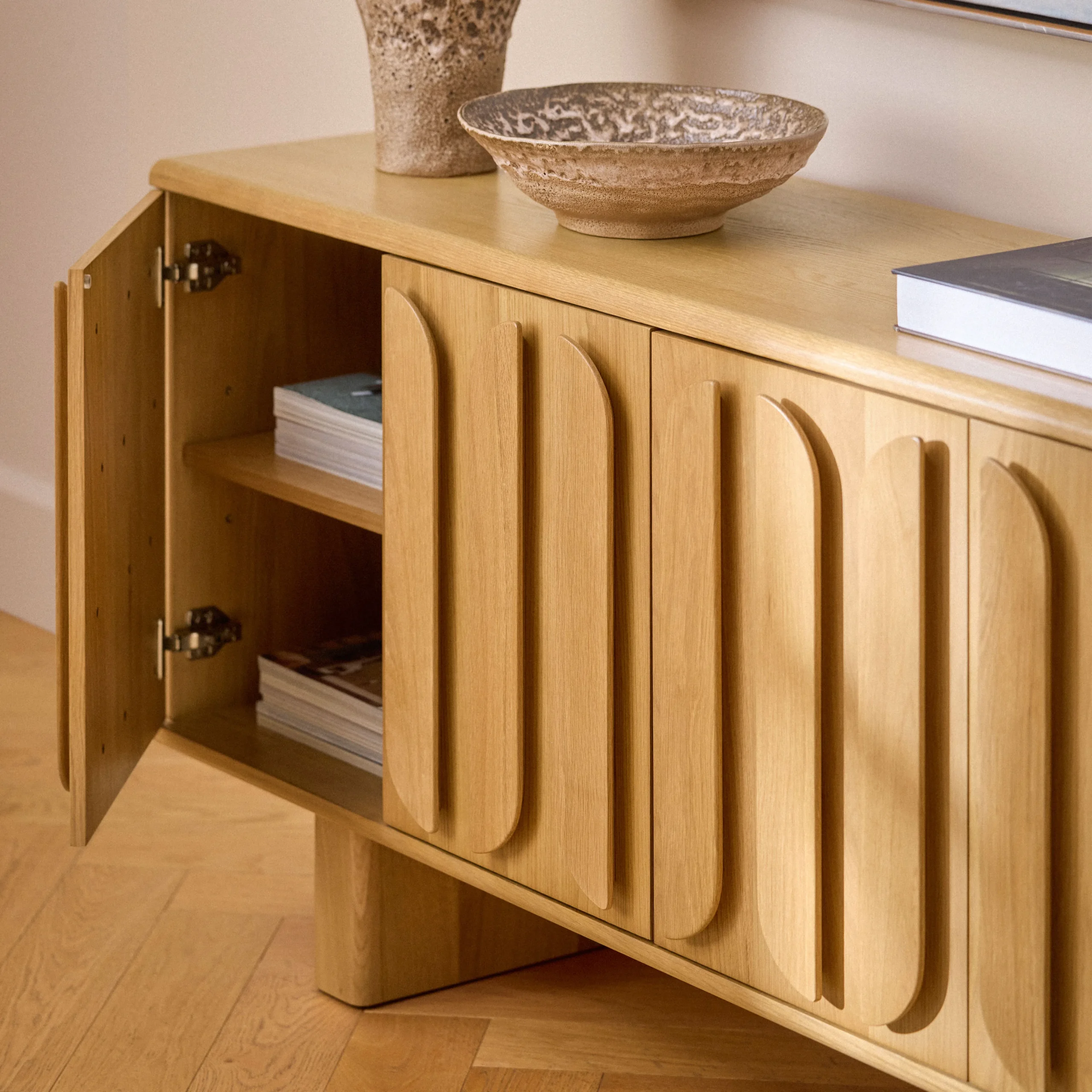 Ansel 63_ Sideboard - Natural Oak - Image 3
