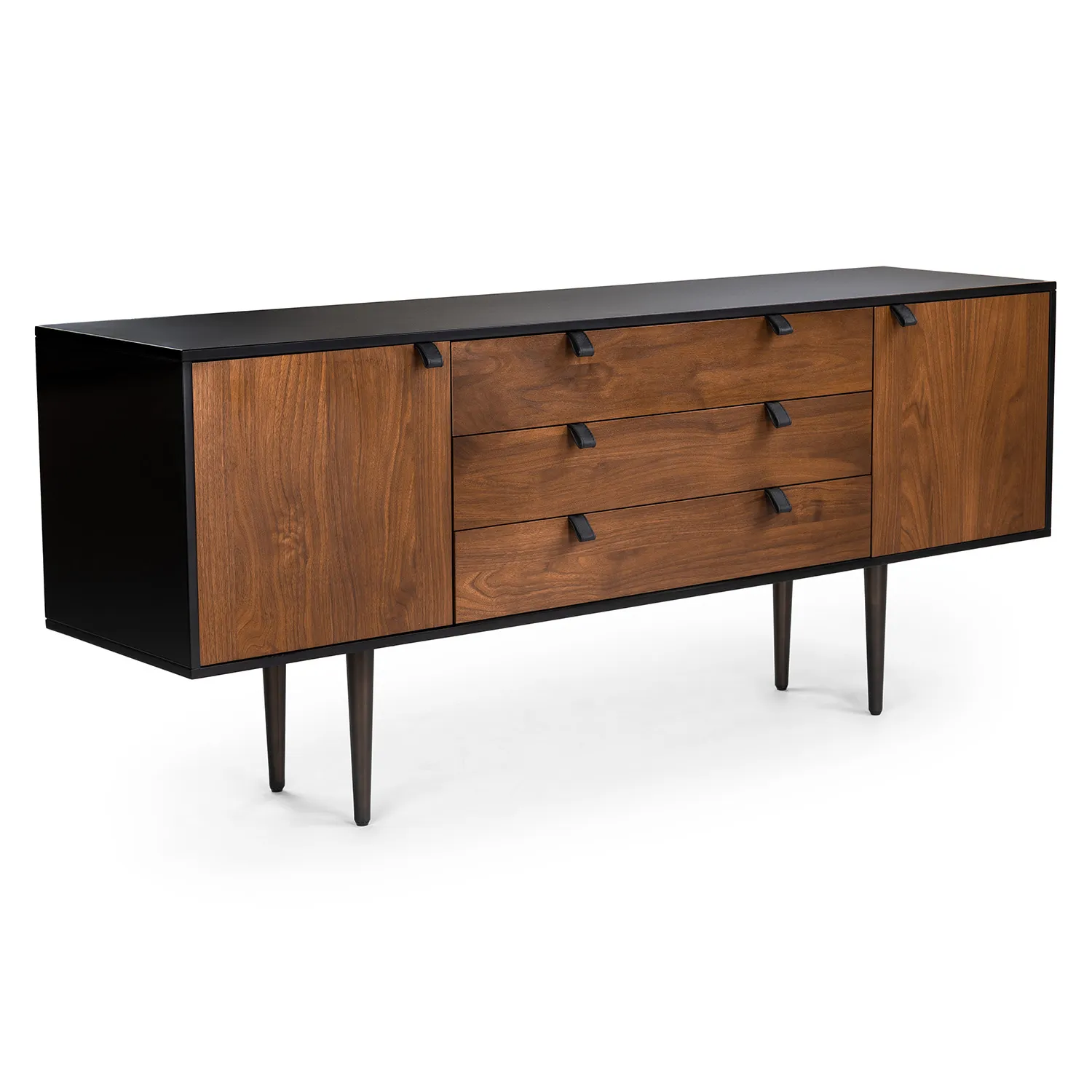 Envelo 71_ Sideboard - Walnut and Black - Image 3