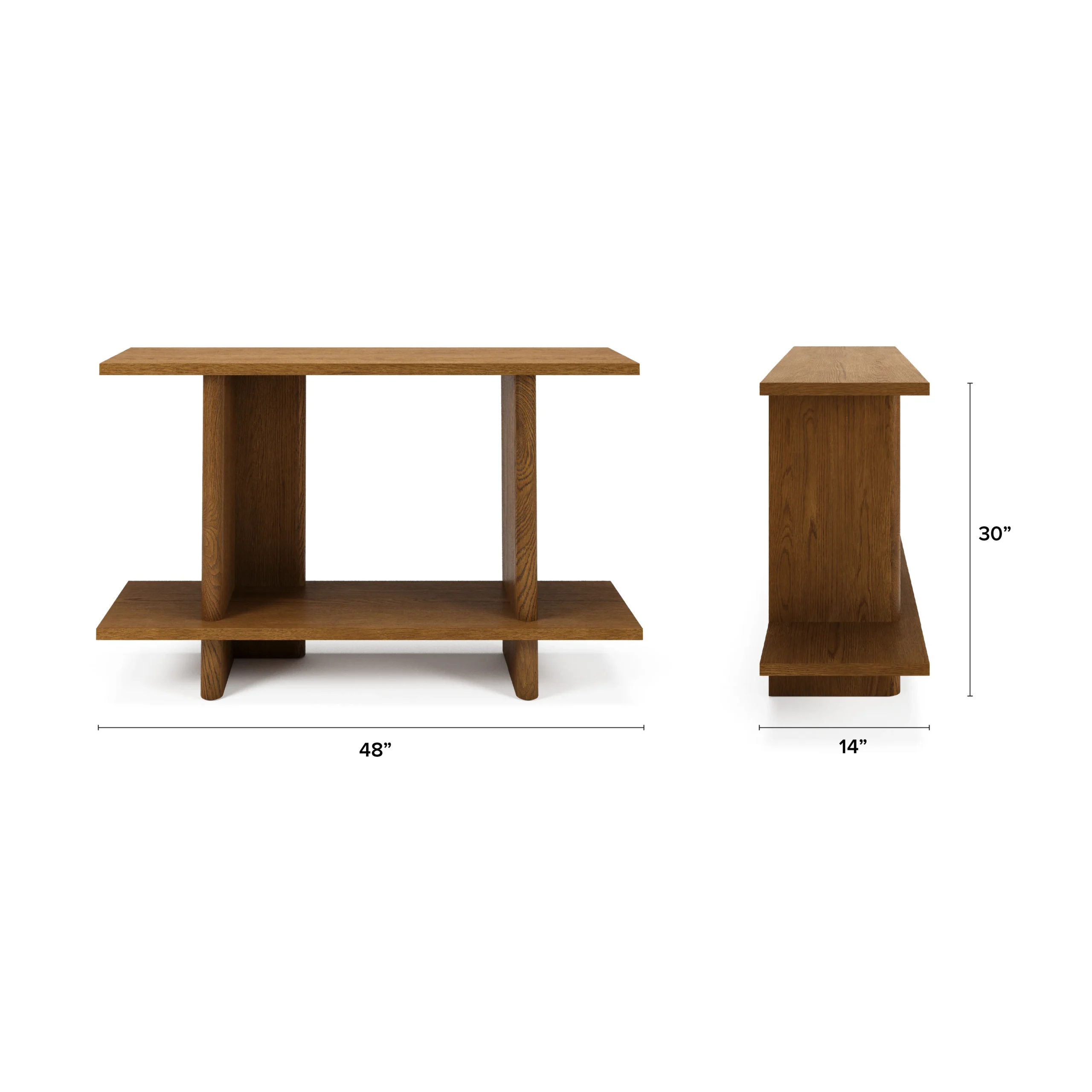 Torme 48_ Console - Smoked Oak - Image 3