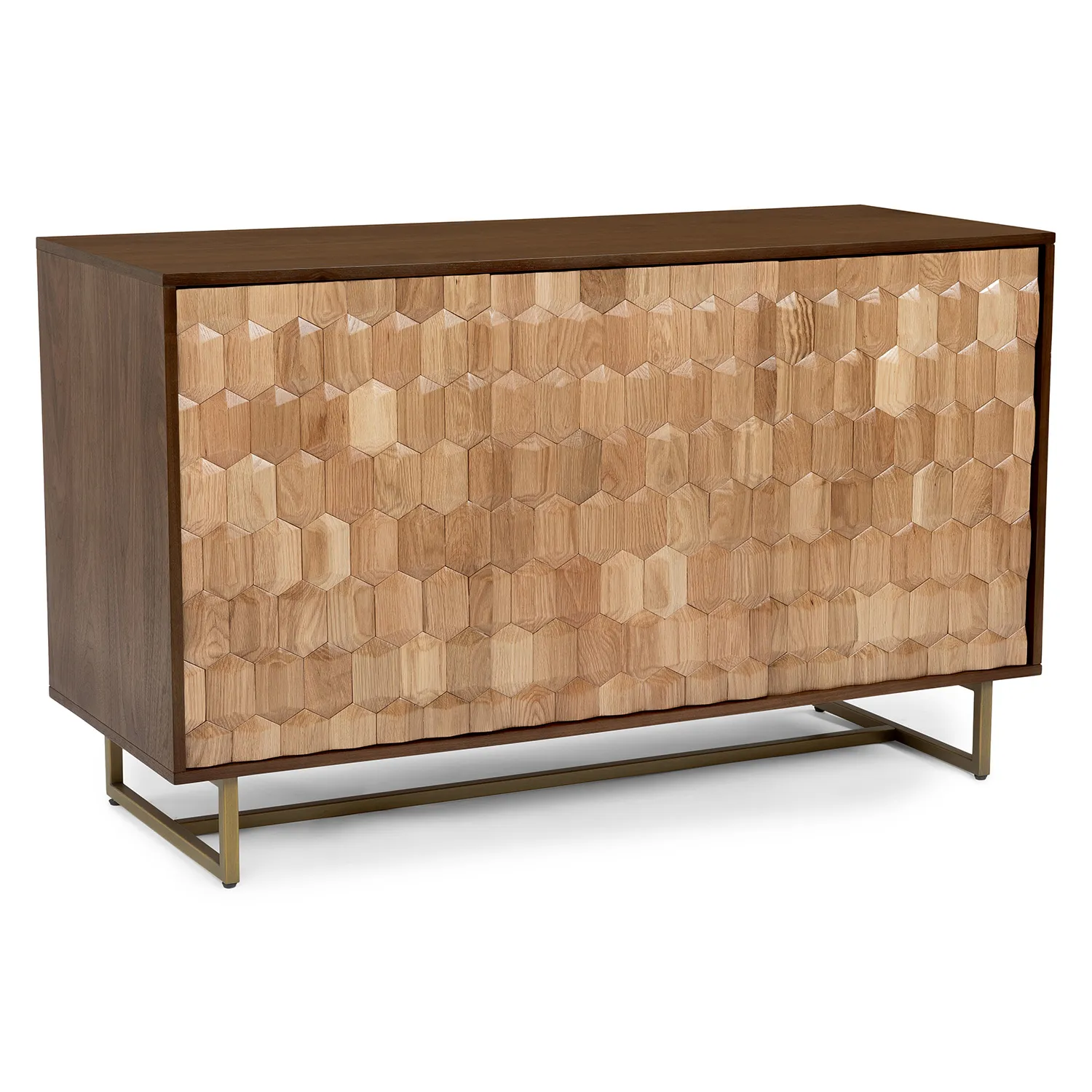 Geome 51_ Sideboard - Walnut and Oak - Image 3