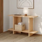 Torme 48_ Console - White Oak