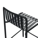 Sarek Outdoor Stackable Counter Stool - Black
