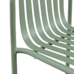 Sarek Outdoor Stackable Counter Stool - Khaki Green