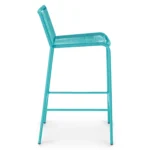 Zina Outdoor Bar Stool - Lago Aqua