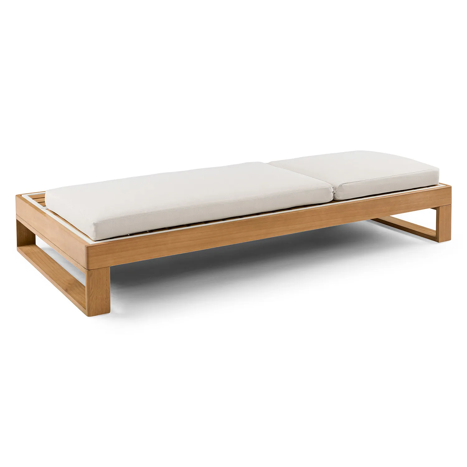 Toro 80.5_ Outdoor Chaise Lounge - Dravite Ivory - Image 6