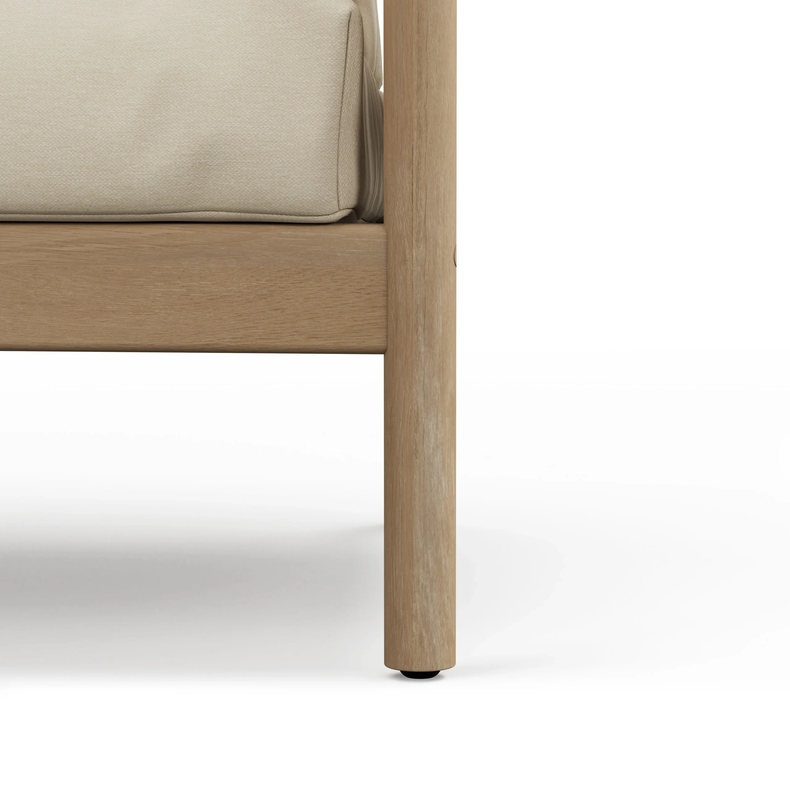 Rosa 110_ Outdoor Corner Sectional - Dravite Ivory - Image 11