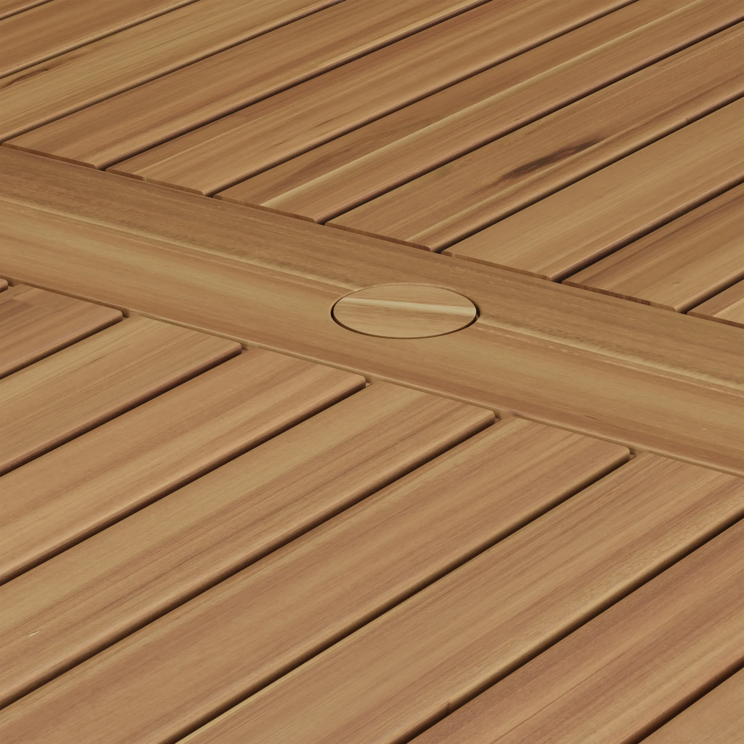 Laholm 81_ Outdoor Dining Table - Acacia - Image 4