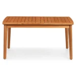 Marol 59_ - 78_ Outdoor Extendable Dining Table - Bronze Teak