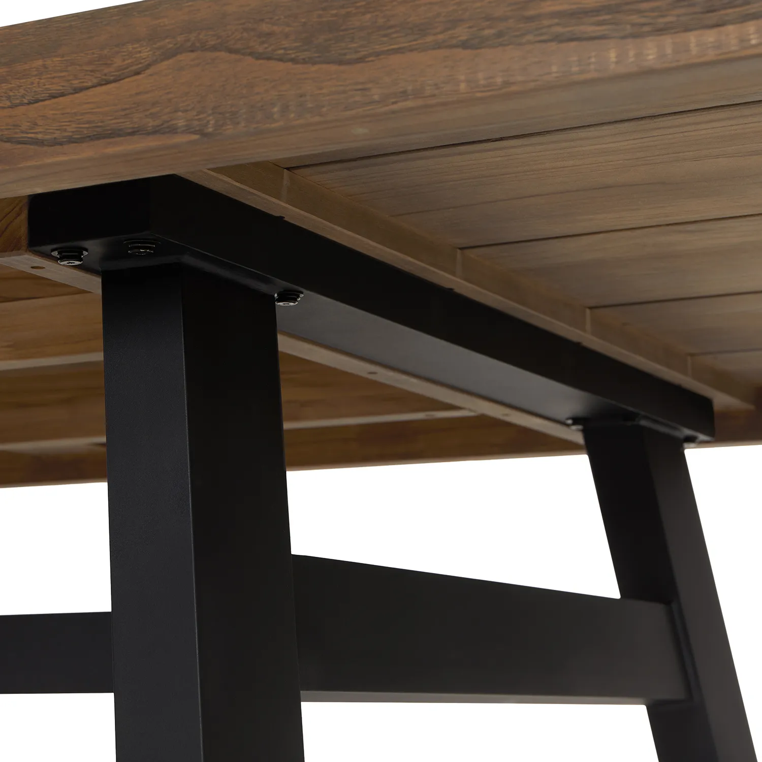 Sardis 77_ Outdoor Dining Table - Vintage Brown - Image 9
