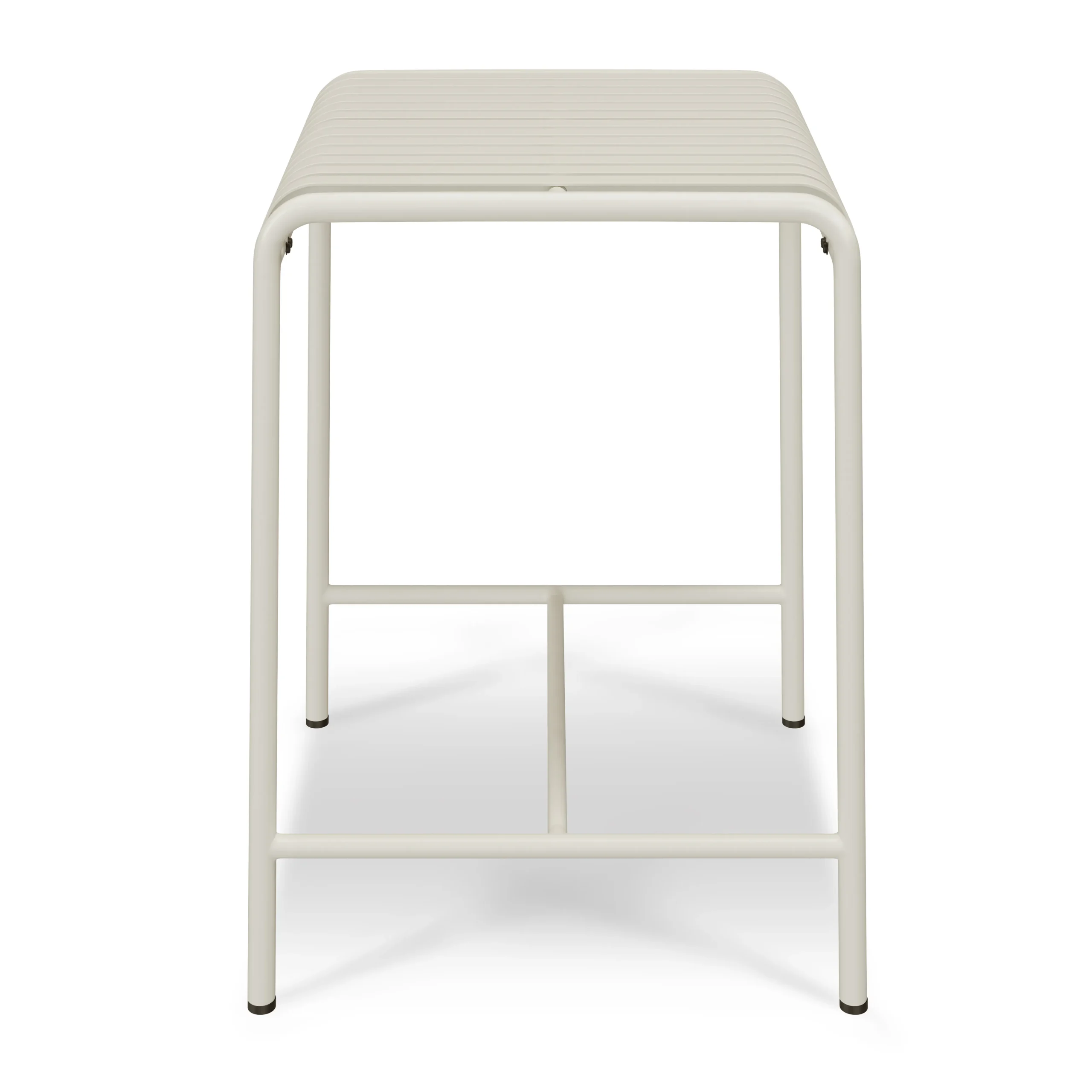Sarek 29.5_ Outdoor Bar Table - Taupe - Image 8