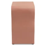 Bixby Outdoor Concrete Side Table - Ochre Brown