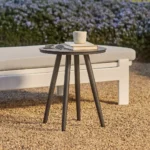 Halden Outdoor Small Side Table - Dark Charcoal