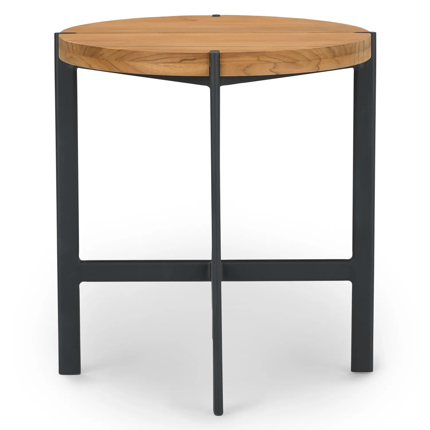 Haskel Outdoor Side Table - Shield Teak - Image 10