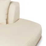 Daphne 80.5_ Outdoor Sofa - Dravite Ivory