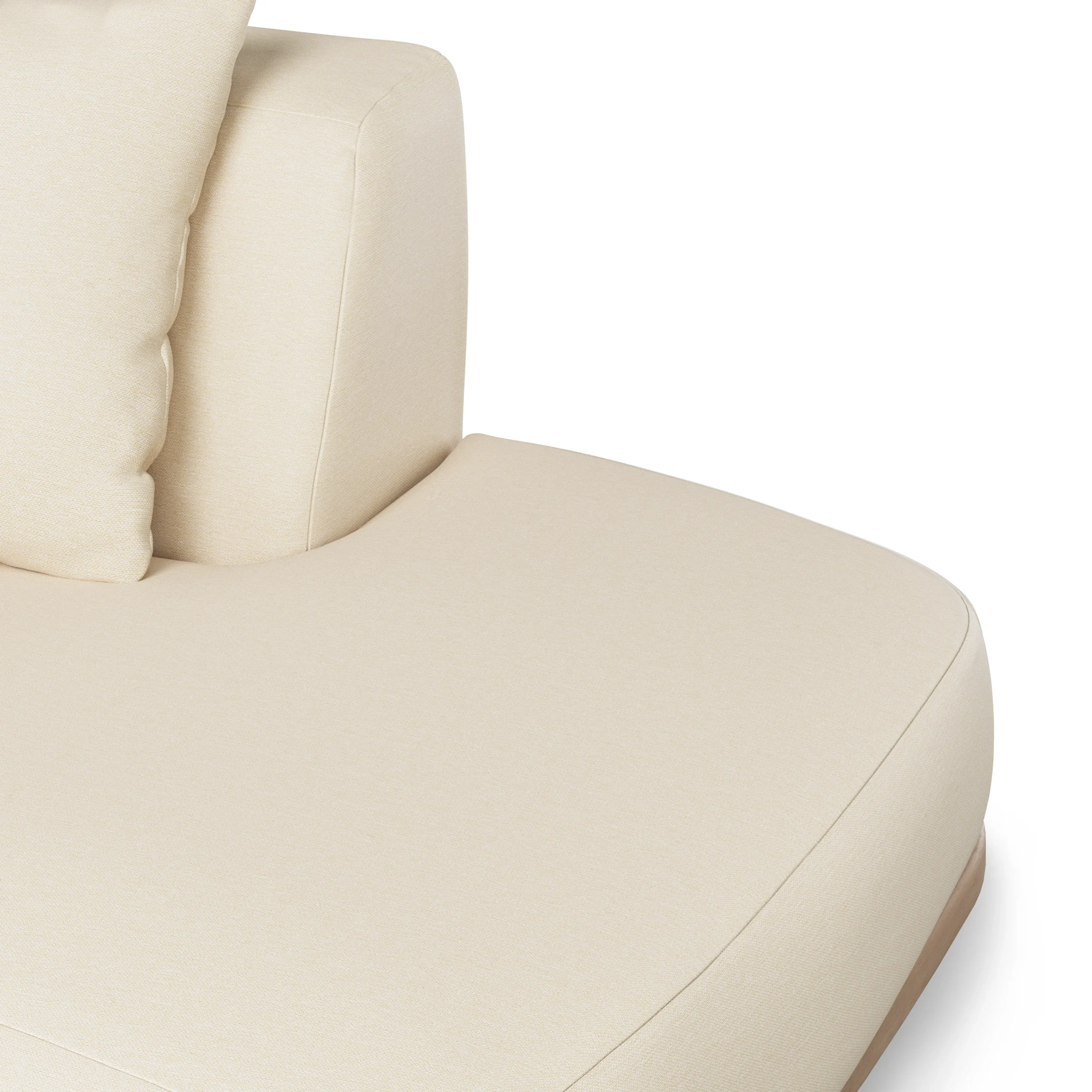 Daphne 80.5_ Outdoor Sofa - Dravite Ivory - Image 10